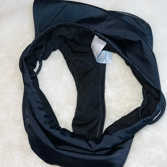 ASOS Swim Black High Waisted Cheeky Swim Bikini Bottoms 0 Women’s - Picture 5 of 9